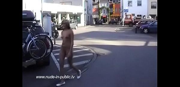  Tatjana Nude In Public